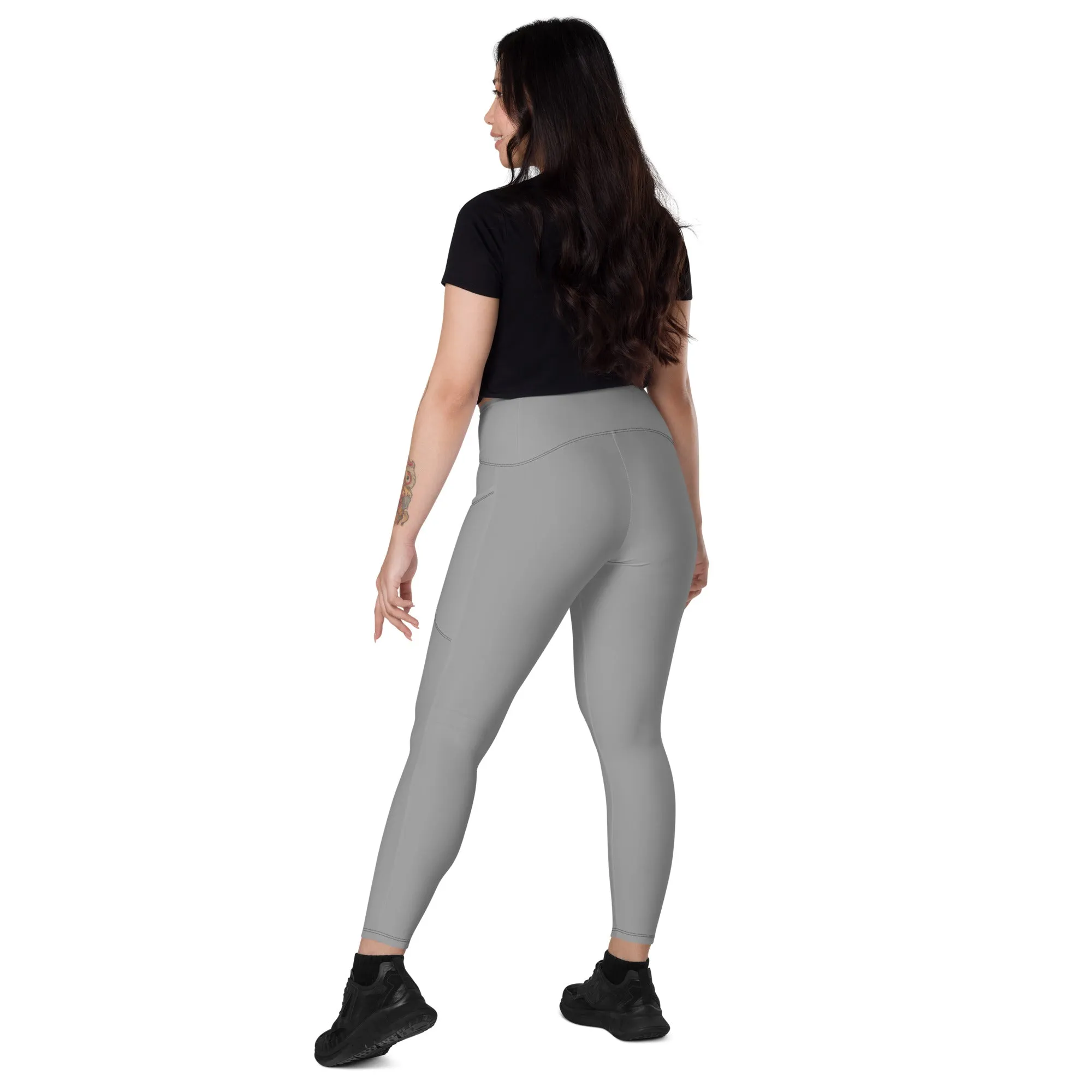 Gray Chaitanya Abara Pocket Leggings