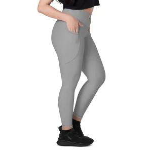 Gray Chaitanya Abara Pocket Leggings