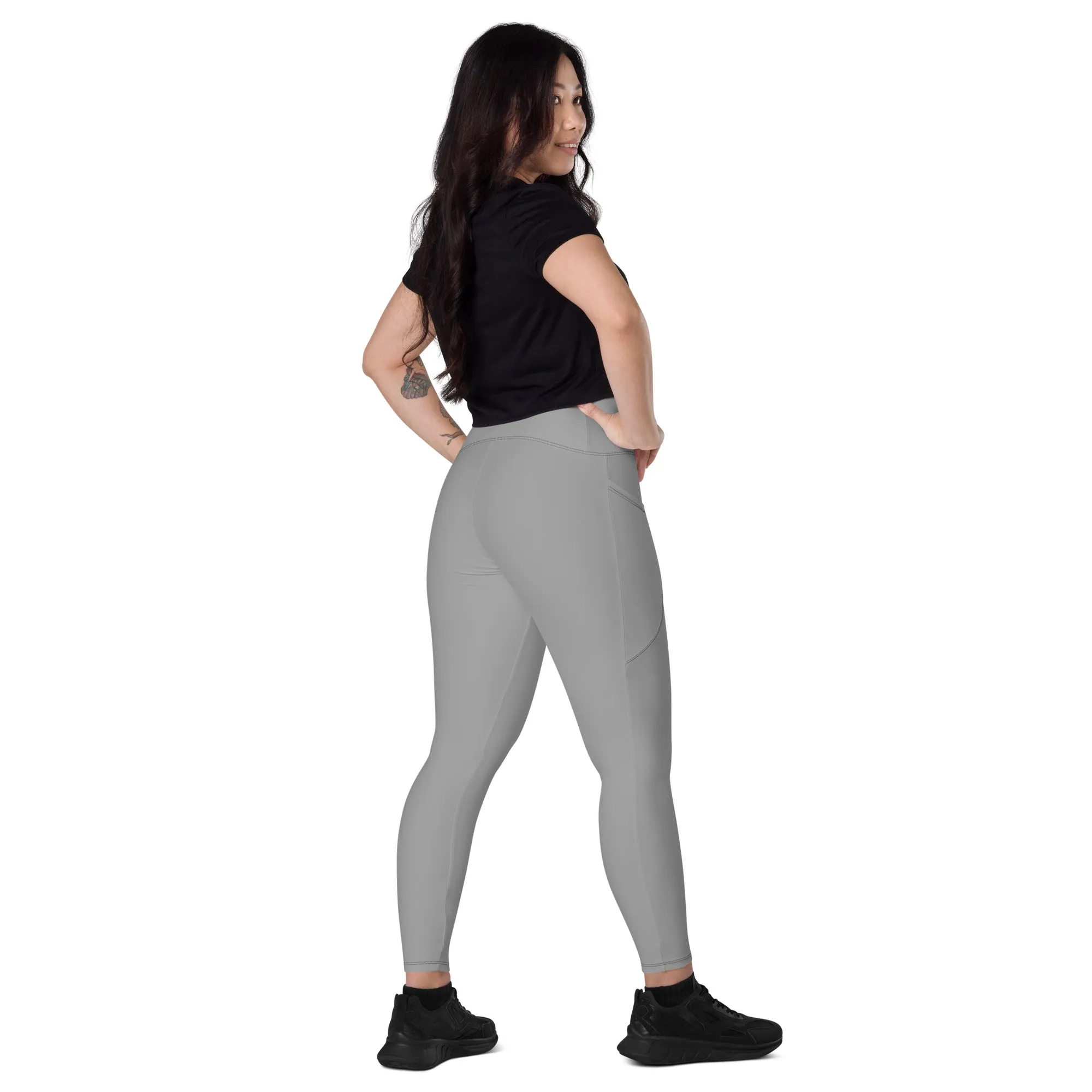 Gray Chaitanya Abara Pocket Leggings