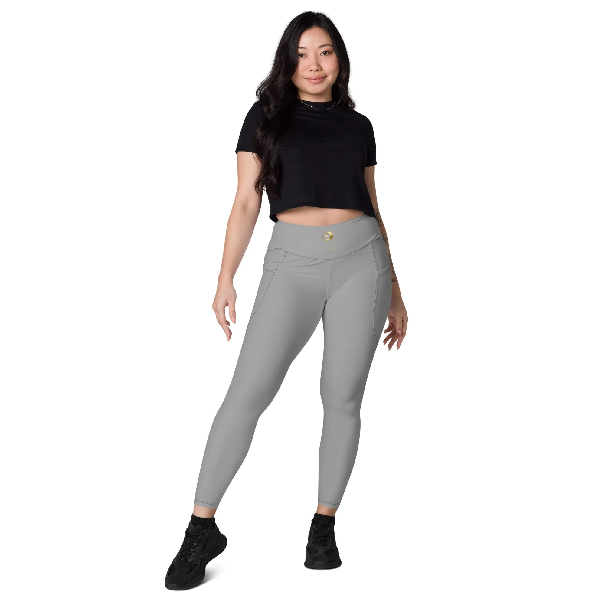 Gray Chaitanya Abara Pocket Leggings