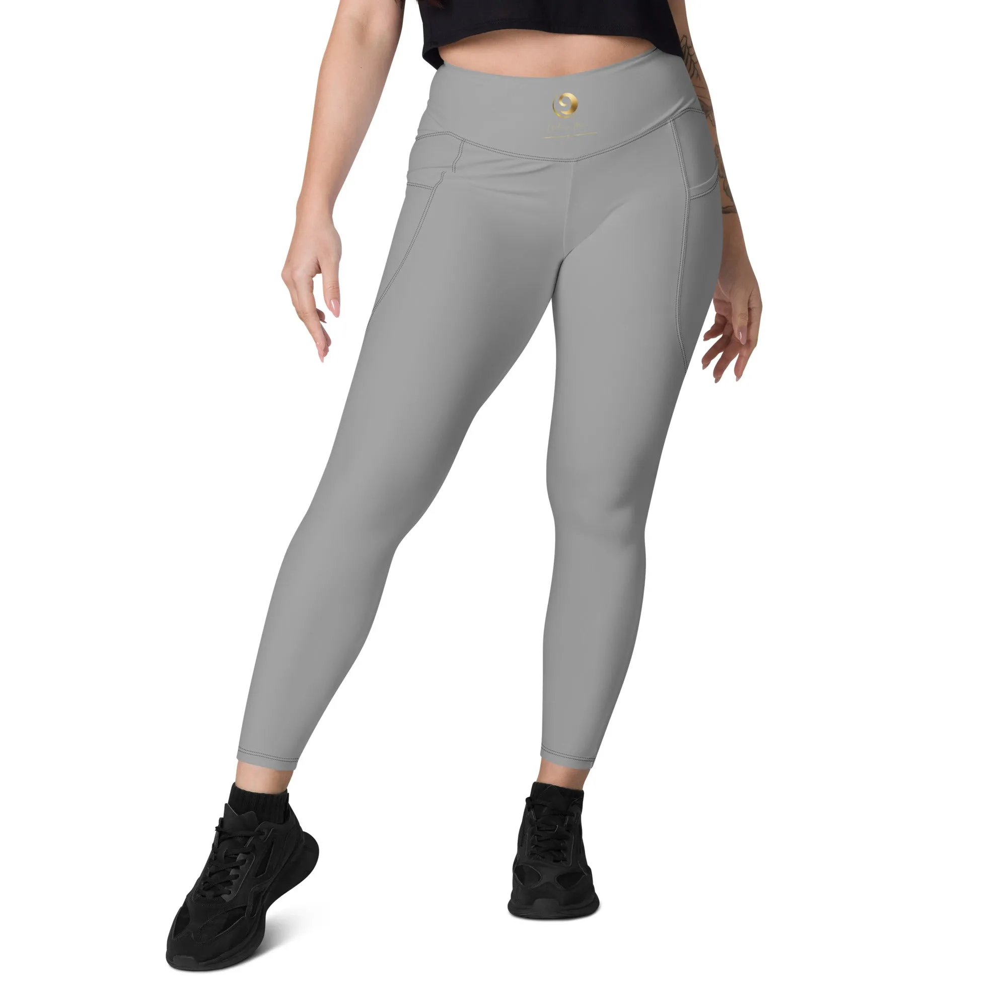 Gray Chaitanya Abara Pocket Leggings