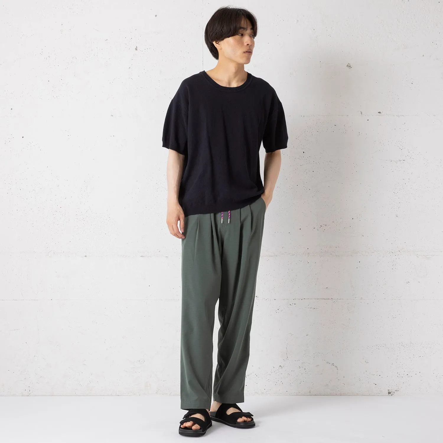 gym master | ジムマスター　“Ultra-Light GRID”ストレッチ2タックロングパンツ