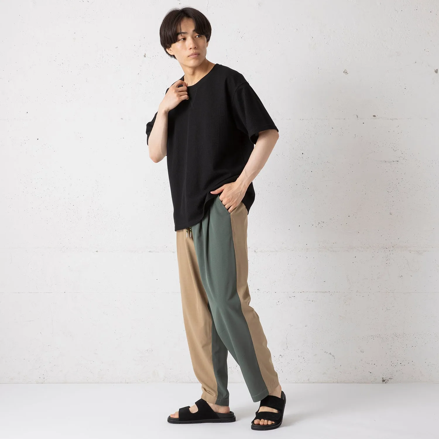 gym master | ジムマスター　“Ultra-Light GRID”ストレッチ2タックロングパンツ