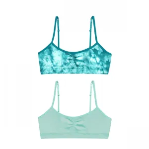 Hanes Girls 2pk Seamless Molded Wirefree Bra 53239414