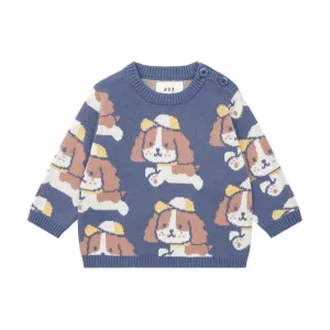 Happy Puppy Knit Jumper