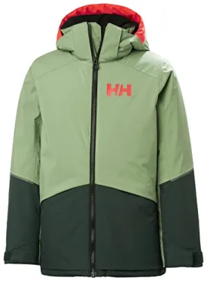 Helly-Hansen Junior Unisex Stellar Jacket, 495 Darkest Spruce, 16