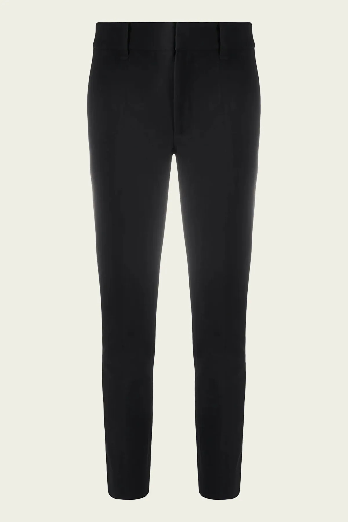 High Rise Cigarette Pant in Black