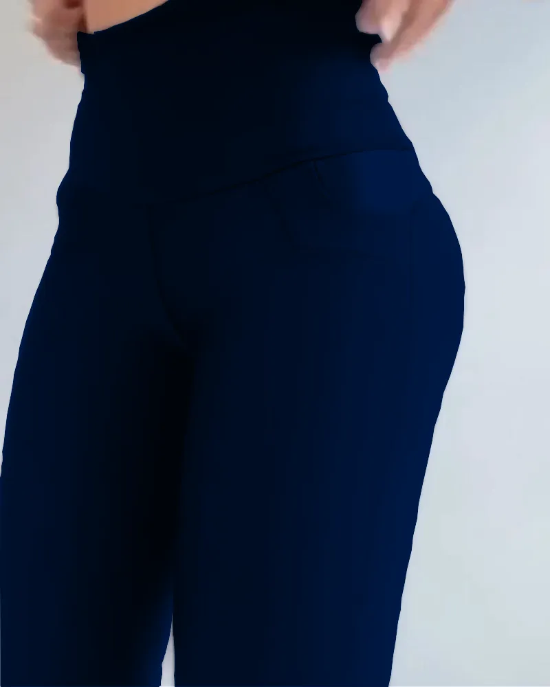High Waist Tummy Control Fashion Leggings