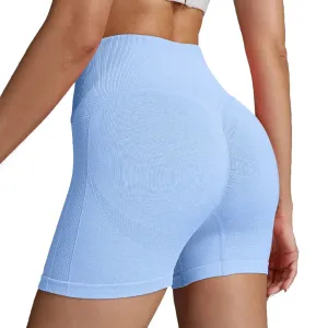 High Waist Workout Push-Up Shorts