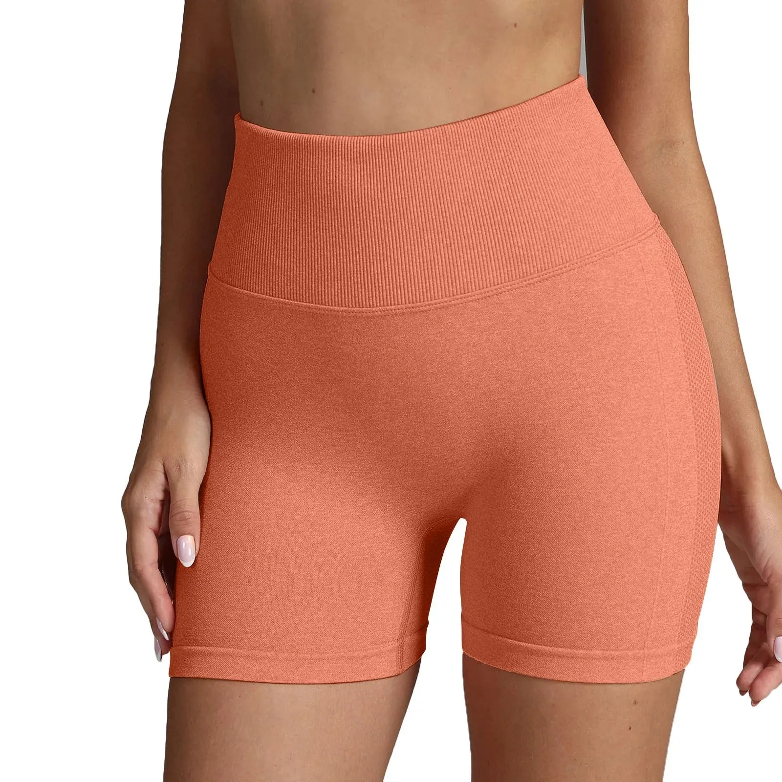 High Waist Workout Push-Up Shorts