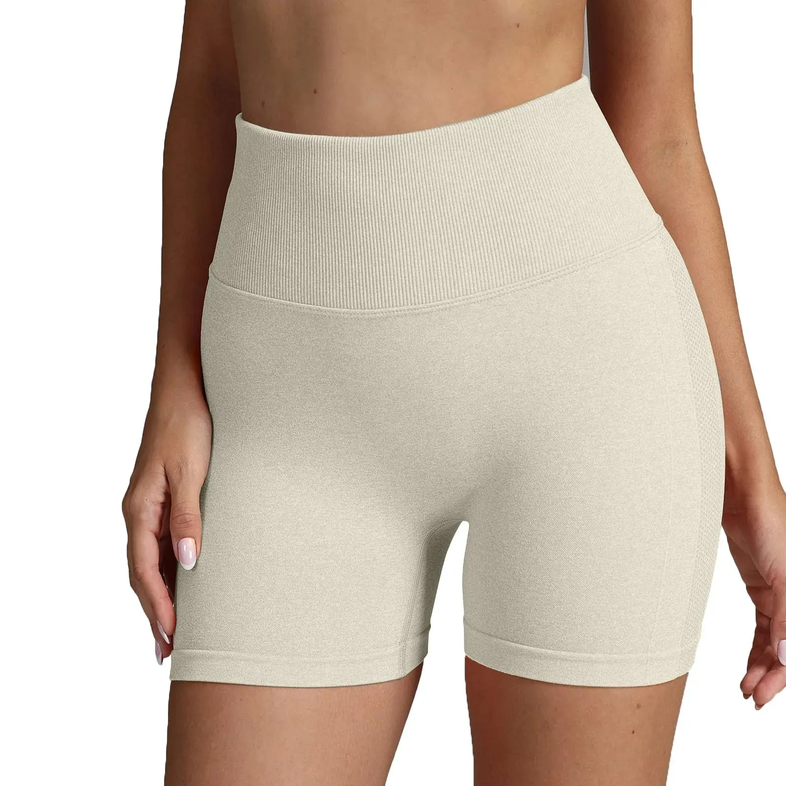 High Waist Workout Push-Up Shorts