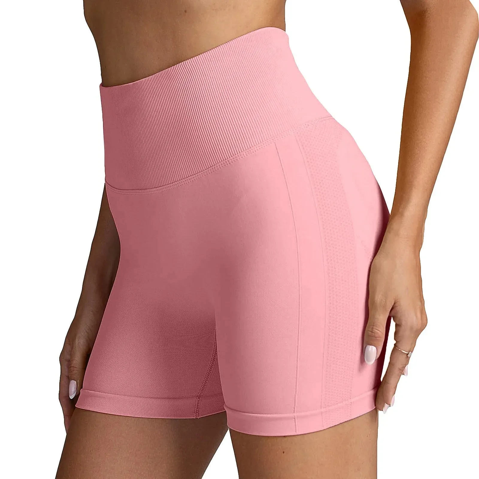 High Waist Workout Push-Up Shorts