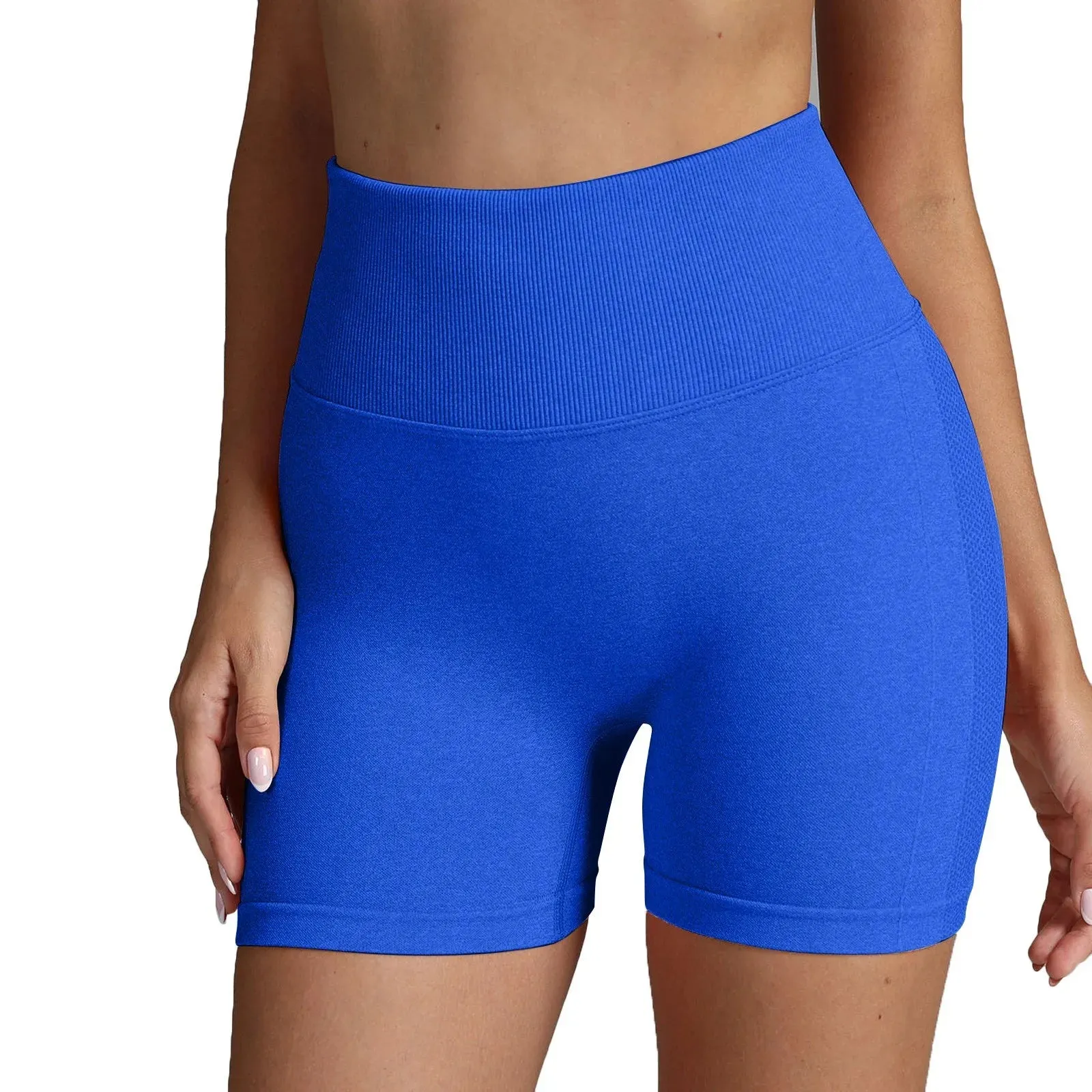 High Waist Workout Push-Up Shorts