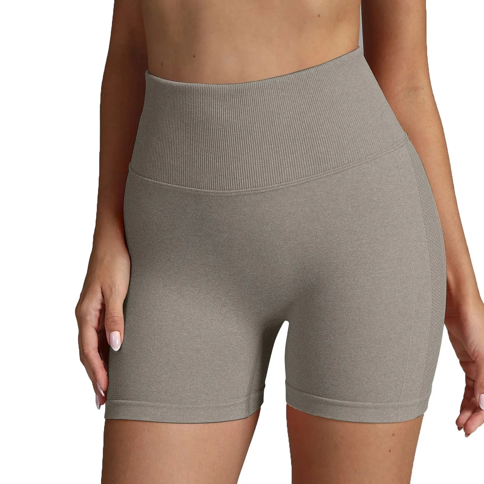 High Waist Workout Push-Up Shorts