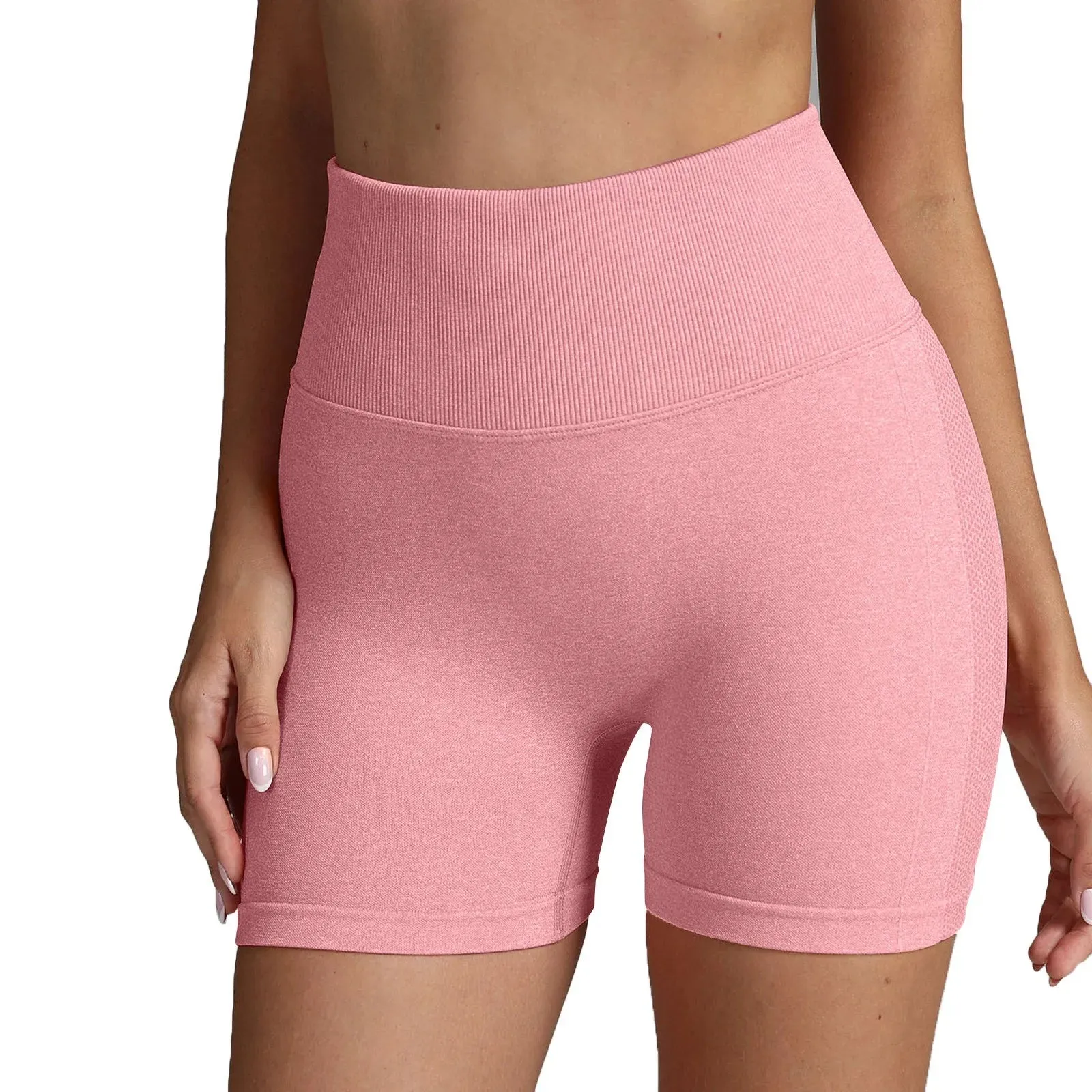 High Waist Workout Push-Up Shorts