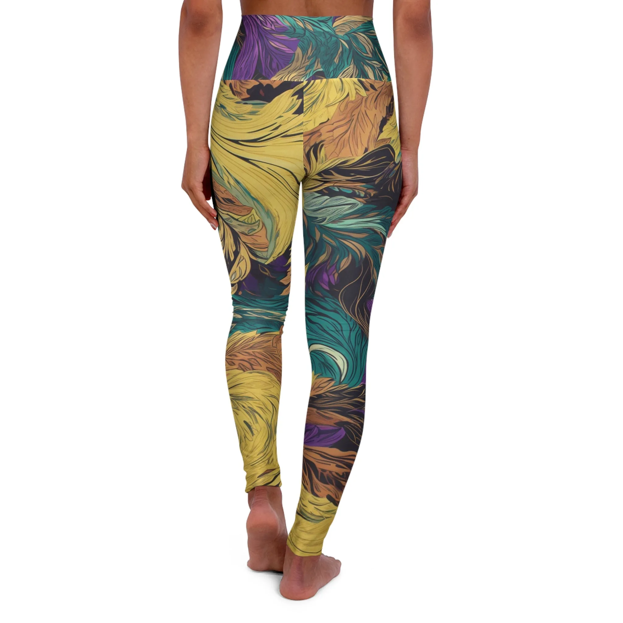 High Waisted Leggings - Vermeer Pittsburgh