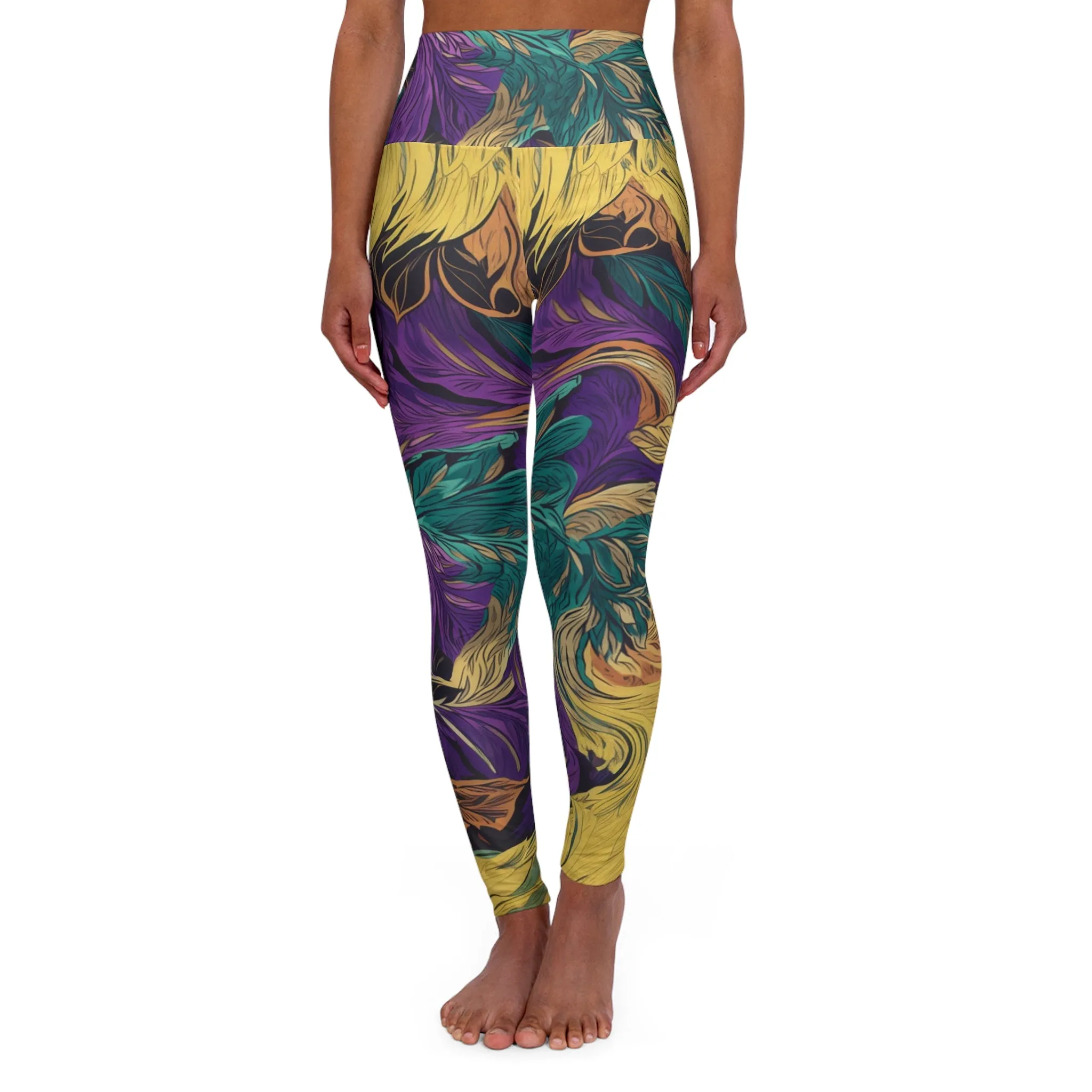 High Waisted Leggings - Vermeer Pittsburgh