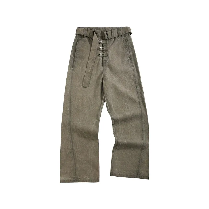 High-Waisted Wide-Leg Pants