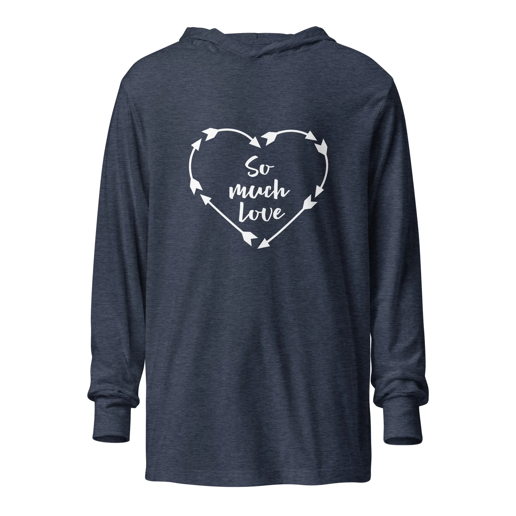 Hooded long-sleeve tee