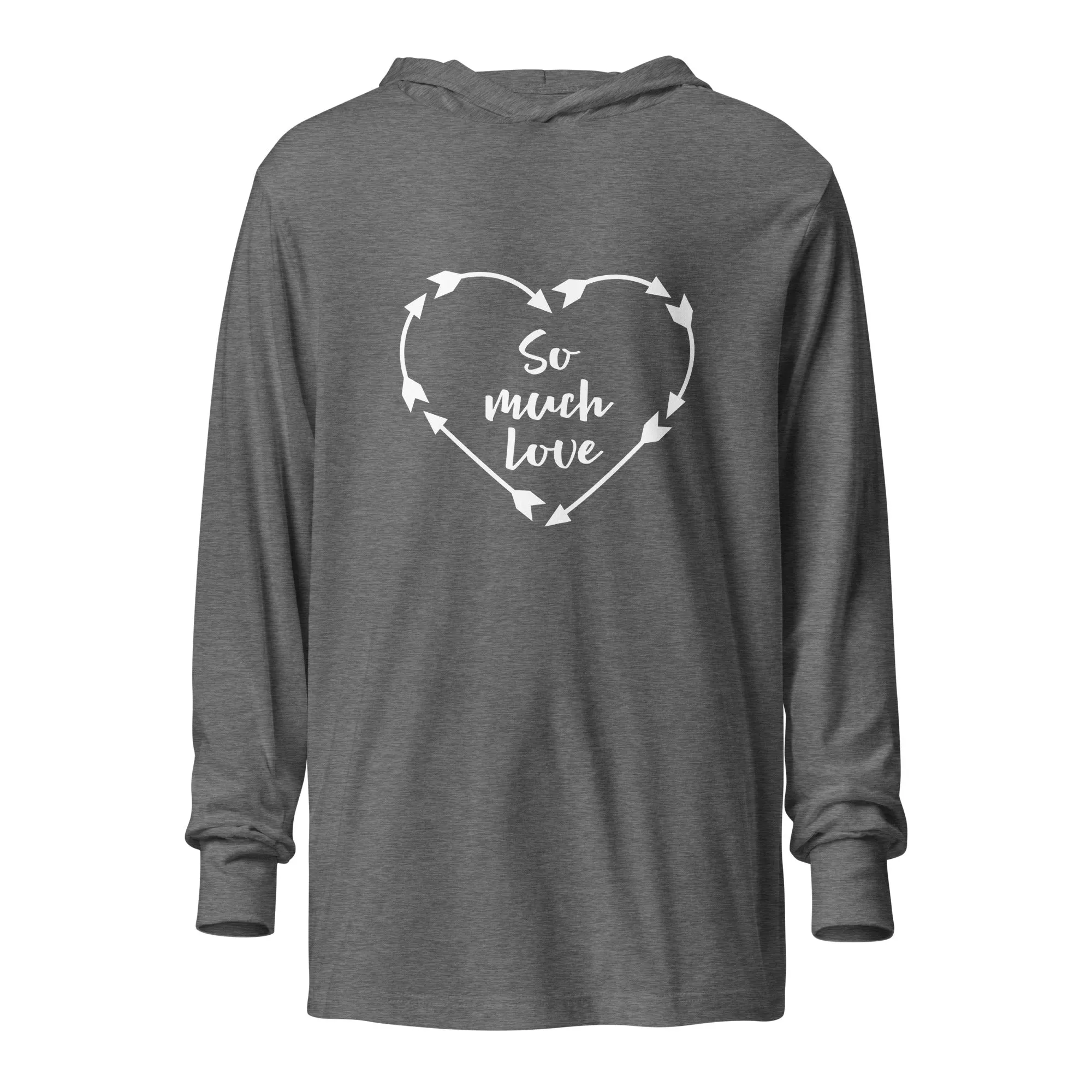 Hooded long-sleeve tee