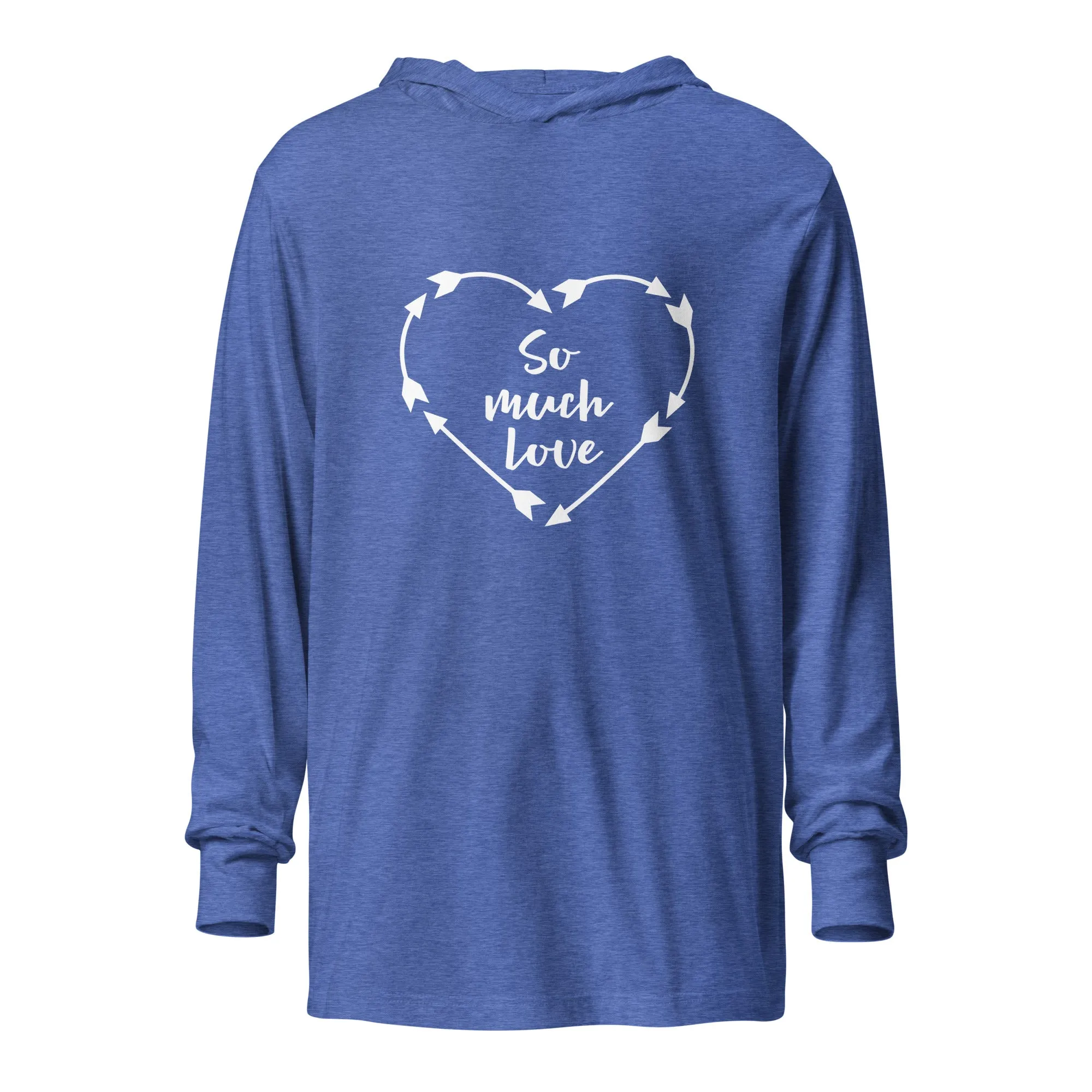 Hooded long-sleeve tee