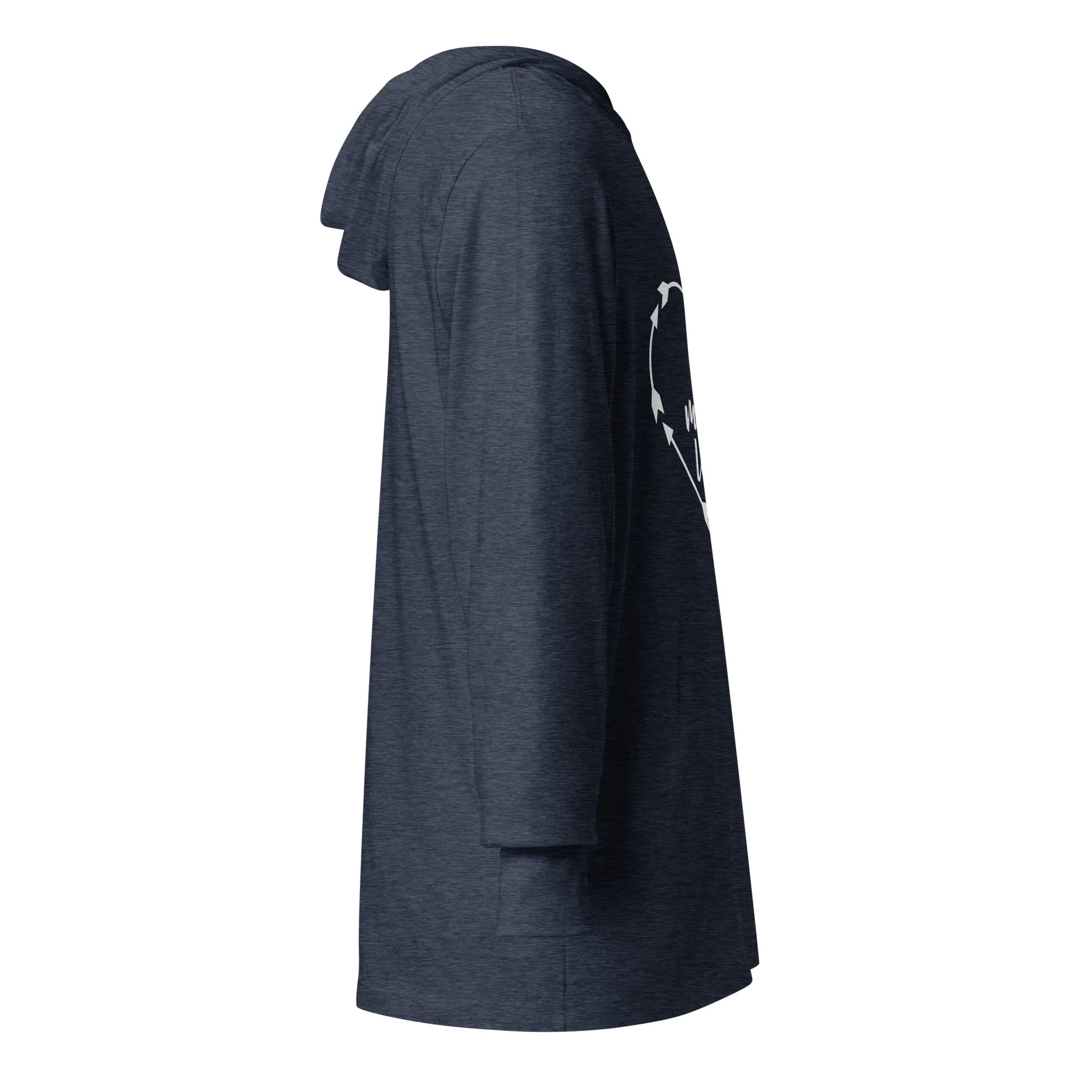 Hooded long-sleeve tee