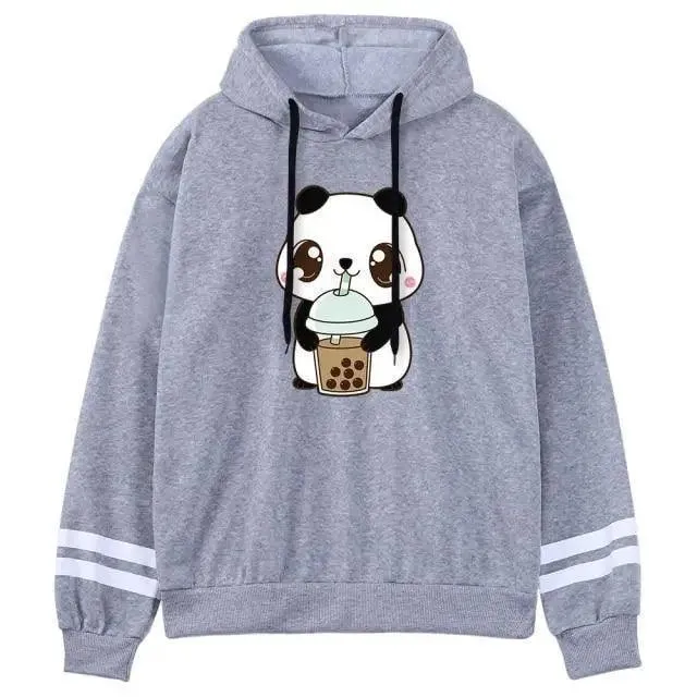 Hoody Little Print Hoodie Streetwear Cute Winter Clothes Women's Oversized Loose Sweatshirts Women Hoodies for Women Cute Fashion Sweatshirts Hoodie for Teen Oversized Hoodie