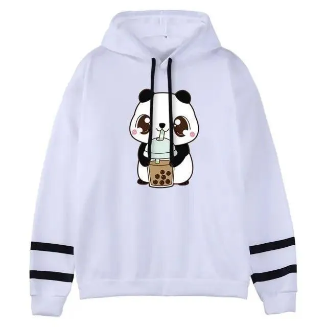 Hoody Little Print Hoodie Streetwear Cute Winter Clothes Women's Oversized Loose Sweatshirts Women Hoodies for Women Cute Fashion Sweatshirts Hoodie for Teen Oversized Hoodie