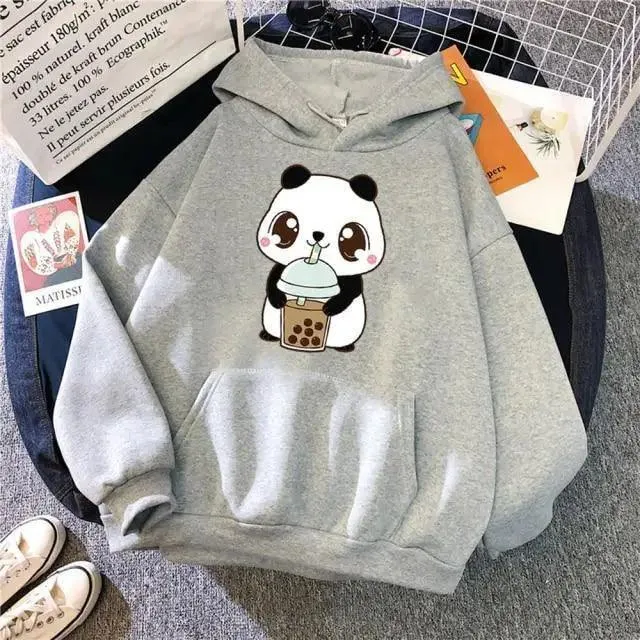 Hoody Little Print Hoodie Streetwear Cute Winter Clothes Women's Oversized Loose Sweatshirts Women Hoodies for Women Cute Fashion Sweatshirts Hoodie for Teen Oversized Hoodie