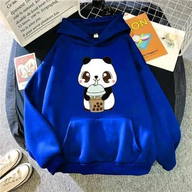 Hoody Little Print Hoodie Streetwear Cute Winter Clothes Women's Oversized Loose Sweatshirts Women Hoodies for Women Cute Fashion Sweatshirts Hoodie for Teen Oversized Hoodie