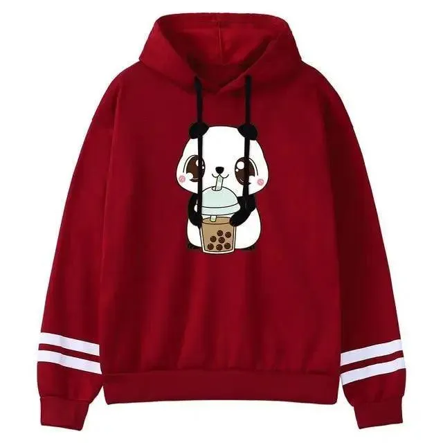 Hoody Little Print Hoodie Streetwear Cute Winter Clothes Women's Oversized Loose Sweatshirts Women Hoodies for Women Cute Fashion Sweatshirts Hoodie for Teen Oversized Hoodie