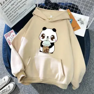 Hoody Little Print Hoodie Streetwear Cute Winter Clothes Women's Oversized Loose Sweatshirts Women Hoodies for Women Cute Fashion Sweatshirts Hoodie for Teen Oversized Hoodie