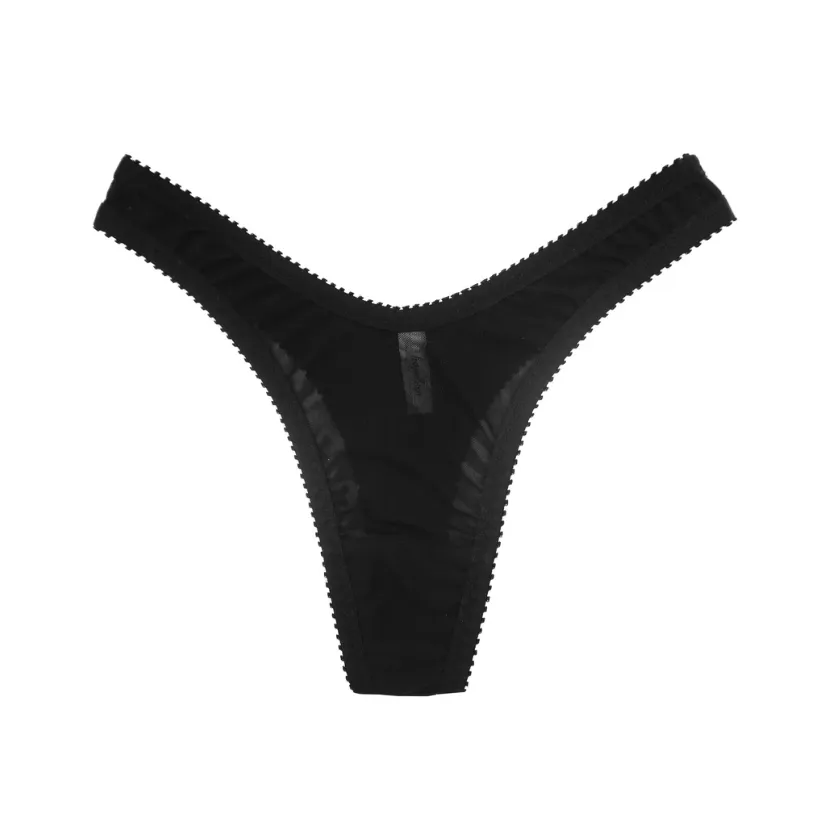 Hopeless: Cheryl Mesh Thong - XXL