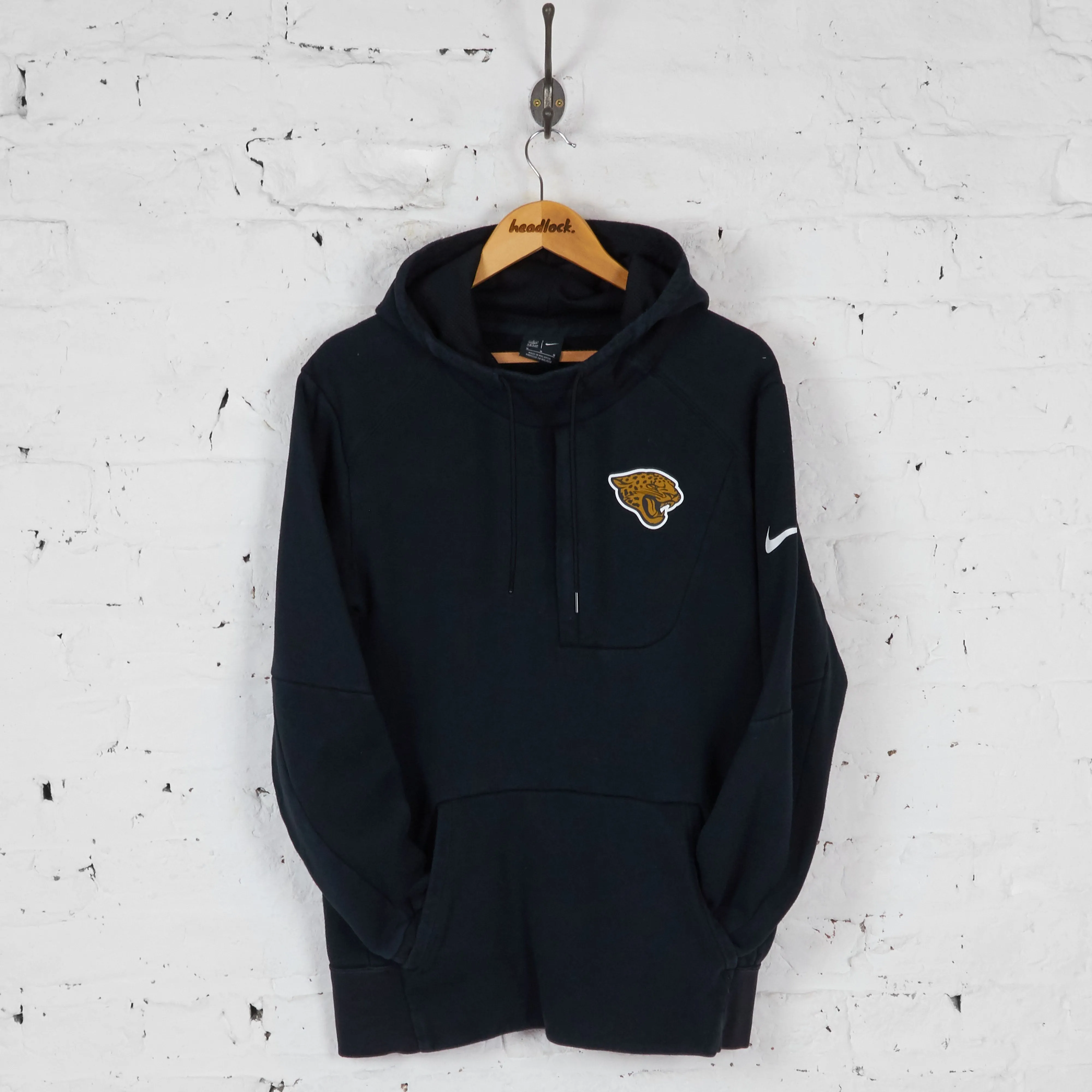 Jacksonville Jaguars Nike Hoodie - Black - M