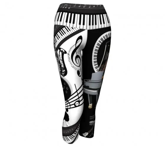 Jazz - Music Yoga Capris