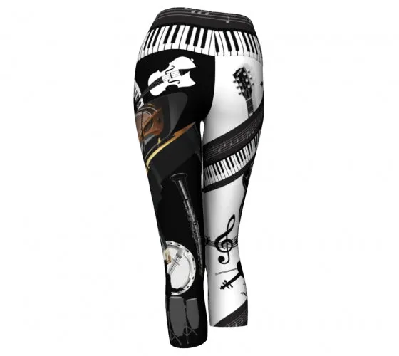Jazz - Music Yoga Capris
