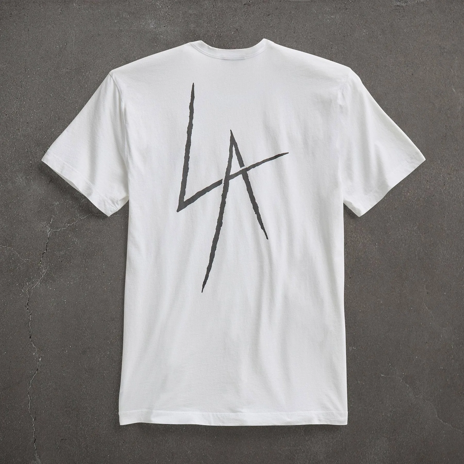 JP x LA Short Sleeve Crew - White