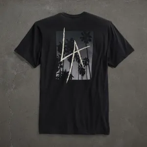JP x LA Short Sleeve Palm Fade - Black