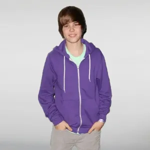 Justin Bieber Purple Hoodie