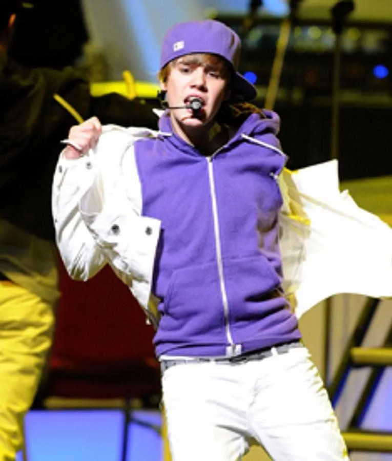 Justin Bieber Purple Hoodie