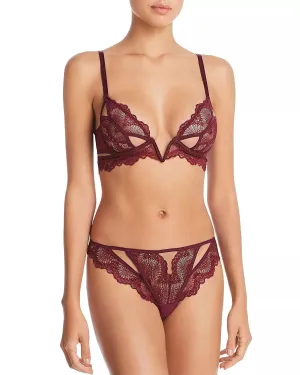Kane Cut Out V Wire Bra