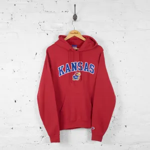 Kansas Jayhawks Champion Hoodie - Red - M