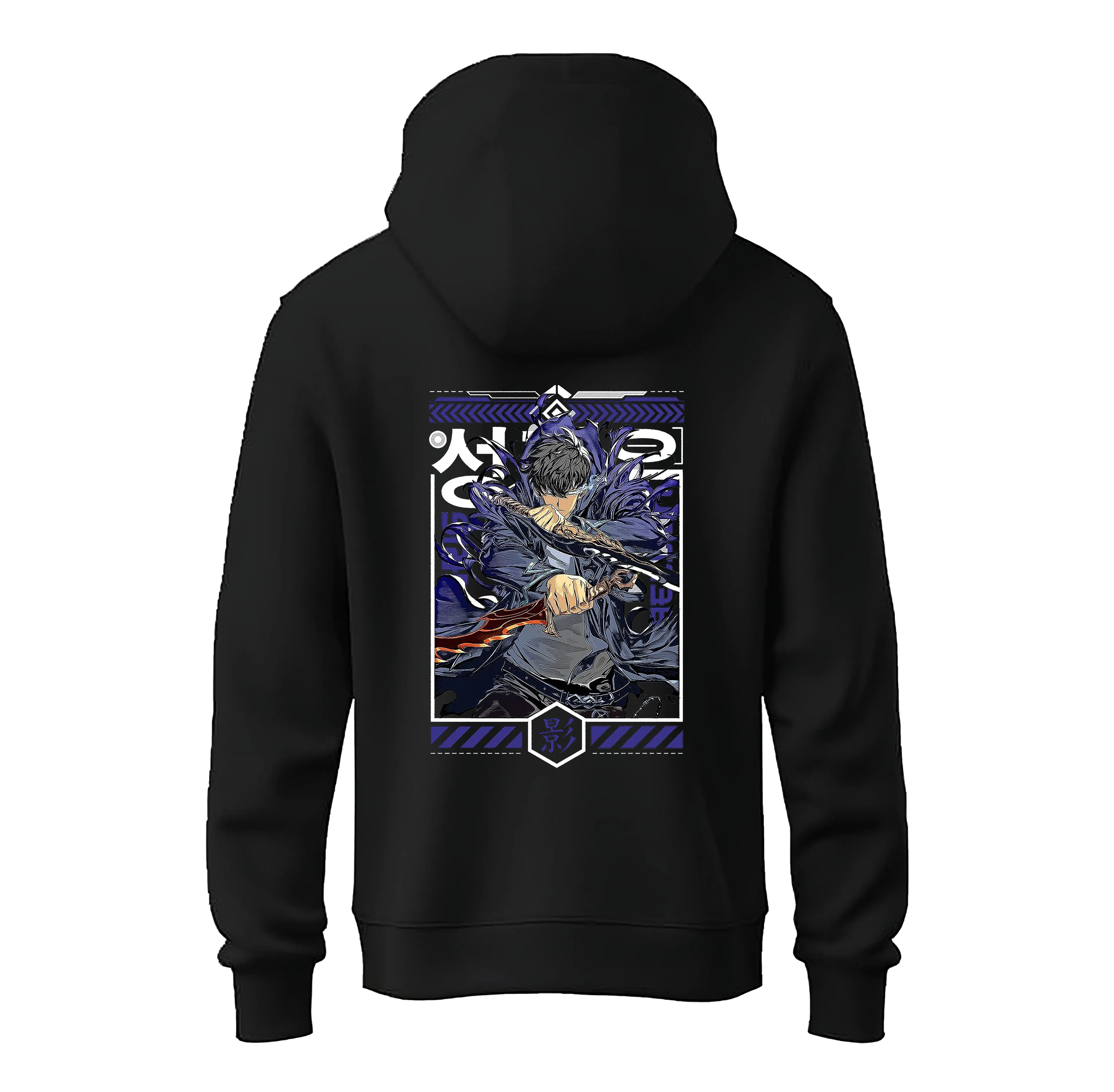 Kart Black Sung Jin Woo’s Lethal Edition Hoodies | Solo Leveling