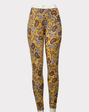 Kristin Nicole Paisley Print Leggings (XL)