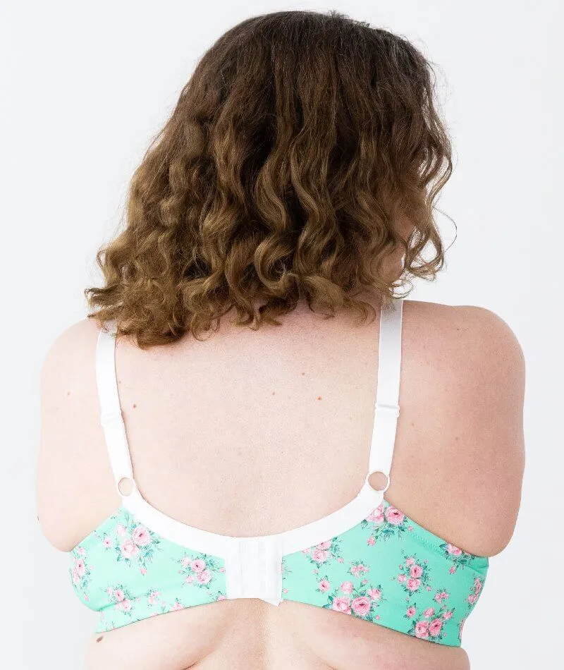 Lady Emprezz Laverne Underwire Contour Bra - Aqua Vintage