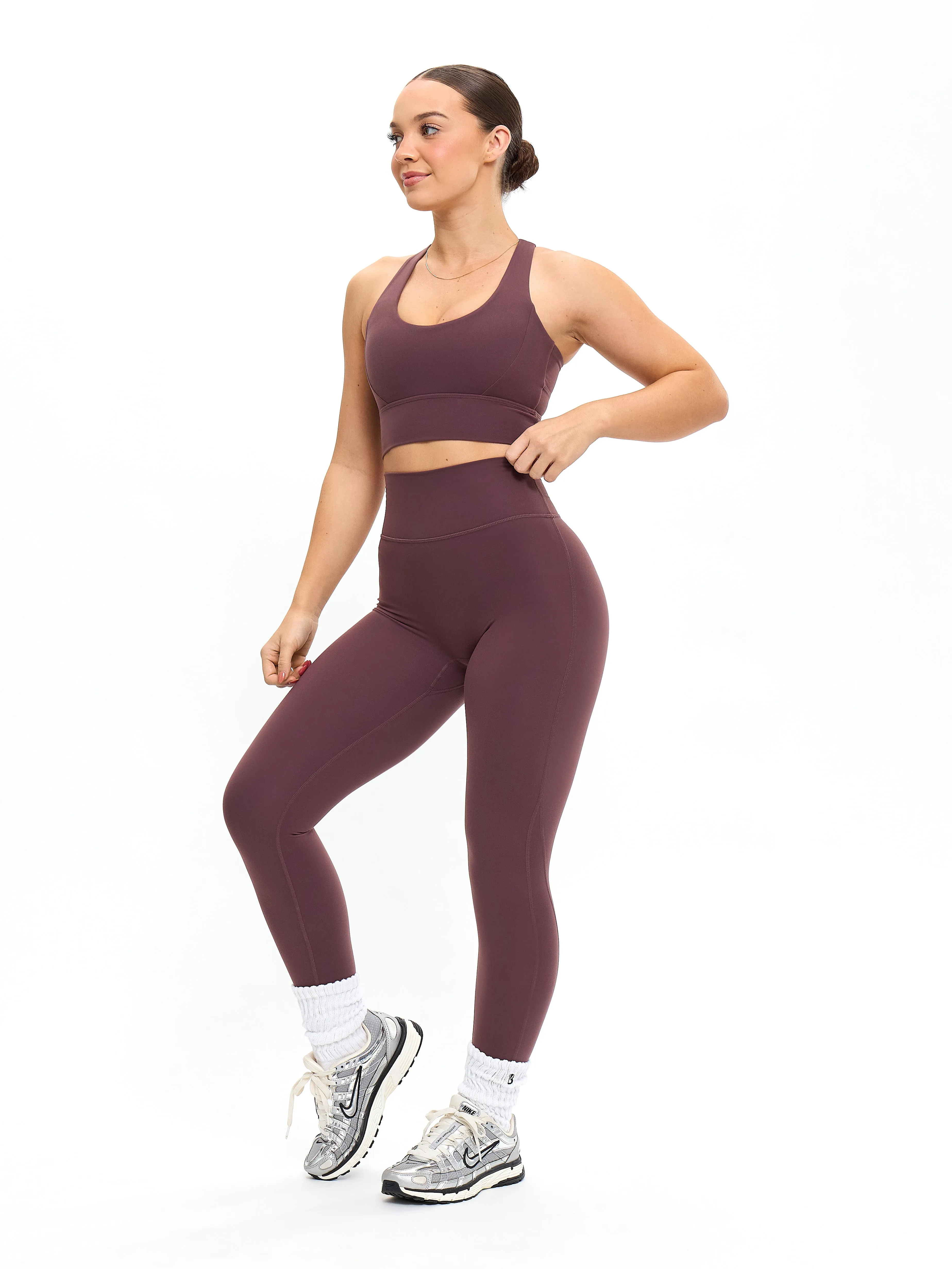 Legacy Legging - Smoked Cherry