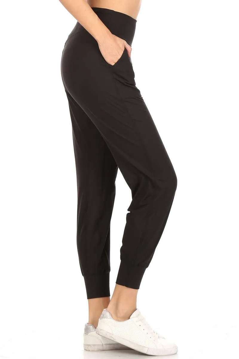 Leggings Depot Women's ActiveFlex Jogger Pants with Pockets