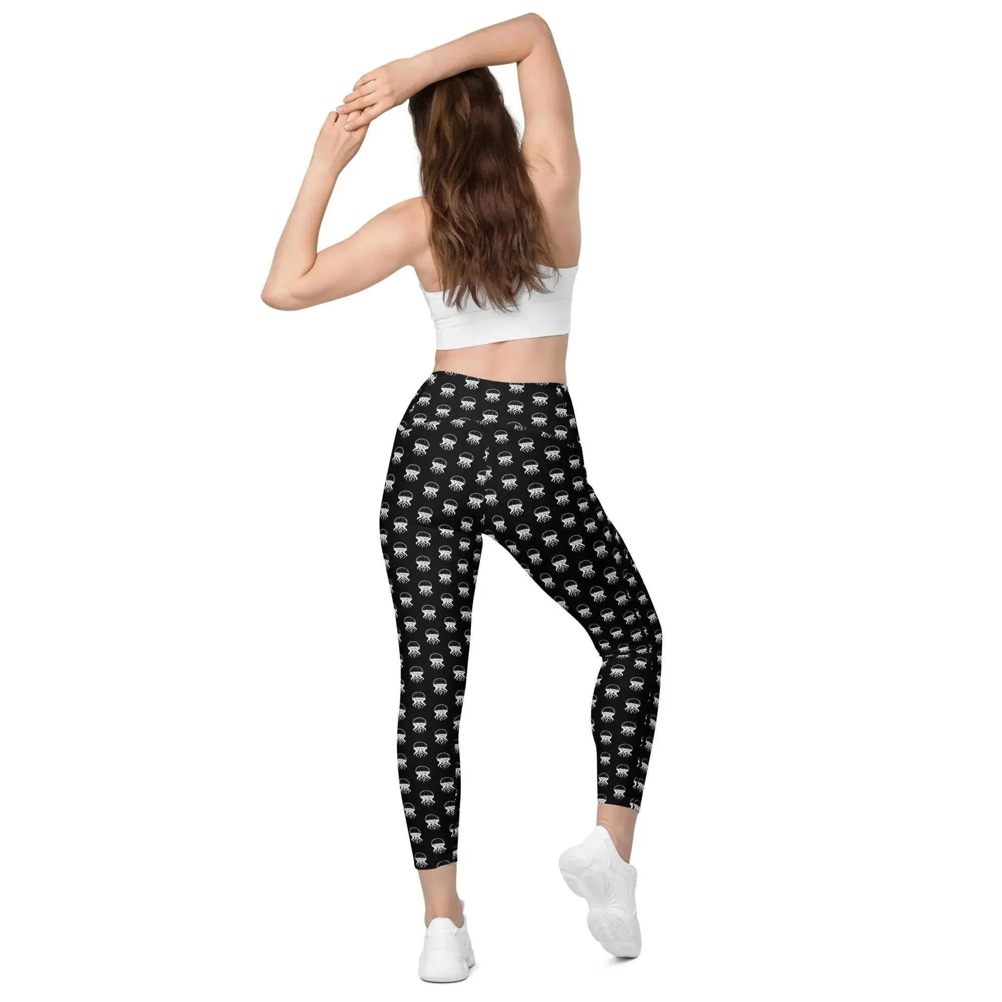 Leggings with Pockets Jellyfish Invaders