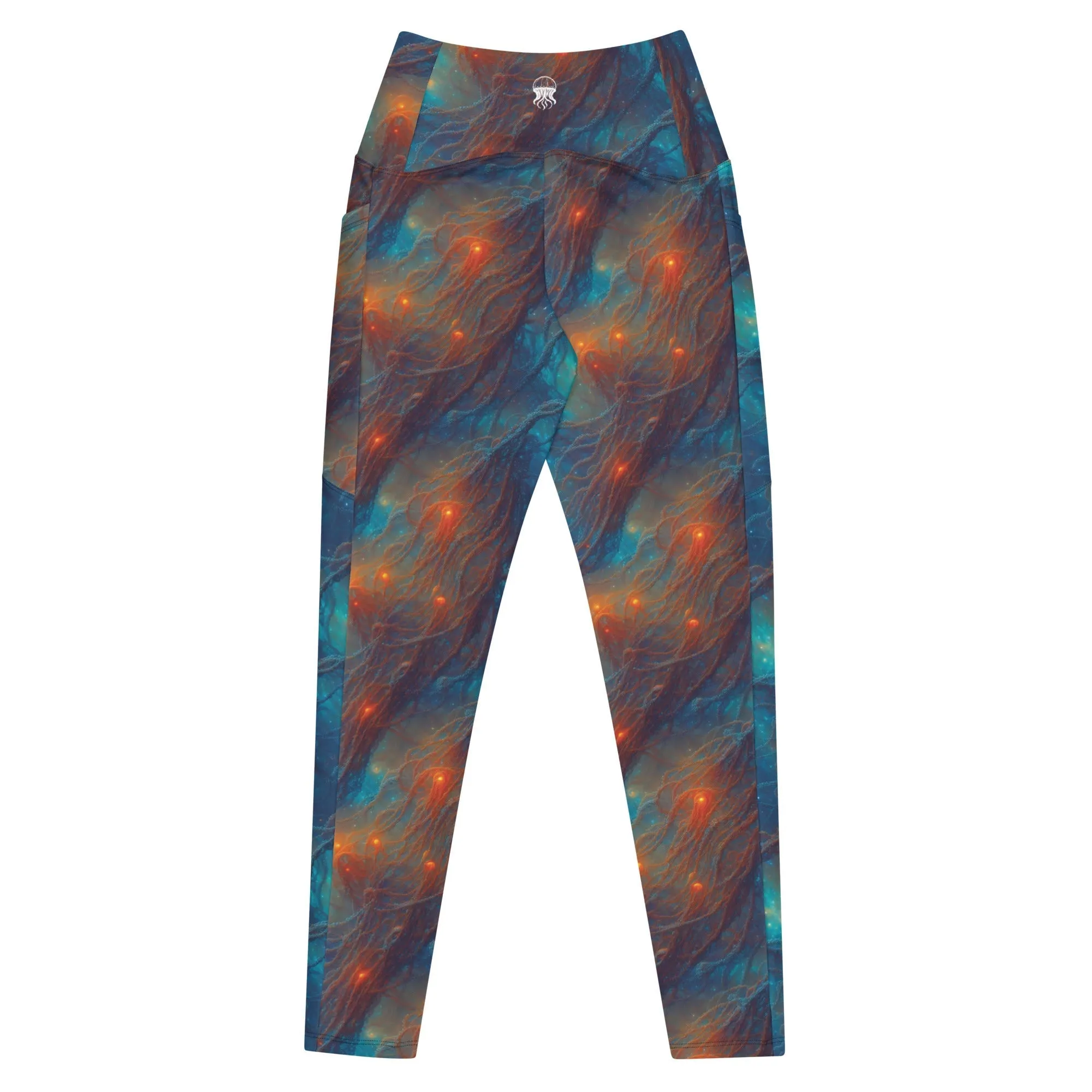 Leggings with Pockets Nebular Nexus