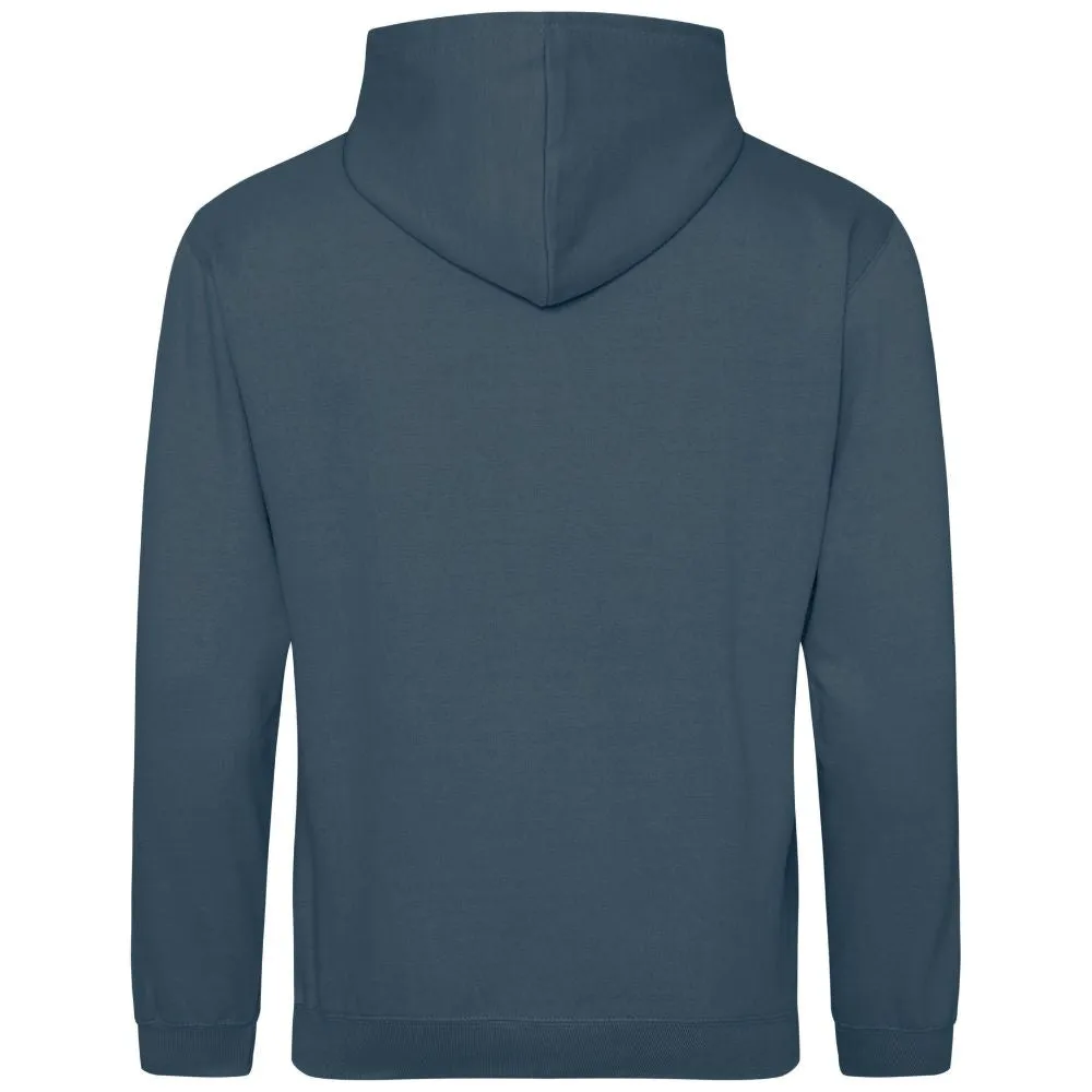 Lightweight Script Hoodie Airforce Blue